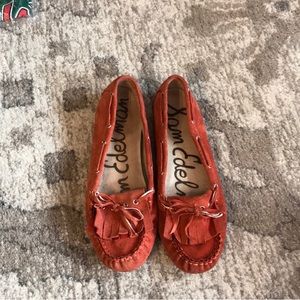 Sam Edelman burnt orange loafers!!!